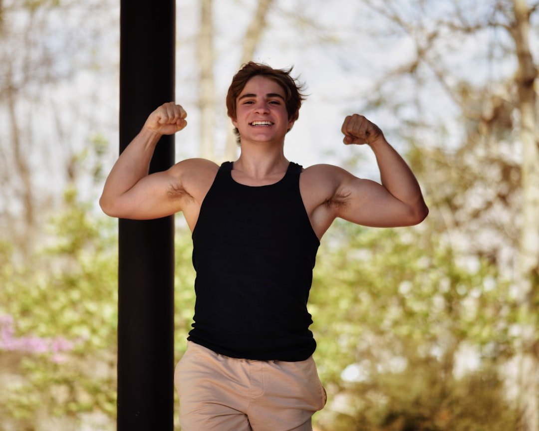 Photo Muscular man